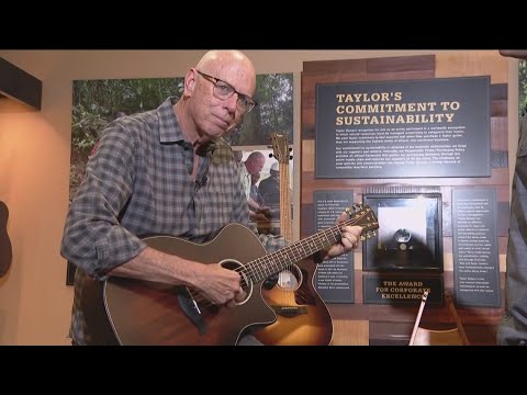 Taylor Guitars celebrates 'Urban Wood Initiative' on Earth Day 2023
