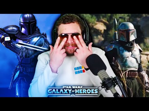 The Next Galactic Legends for Galaxy of Heroes and My Predictions - Dark Saber Mando + Boba Fett?