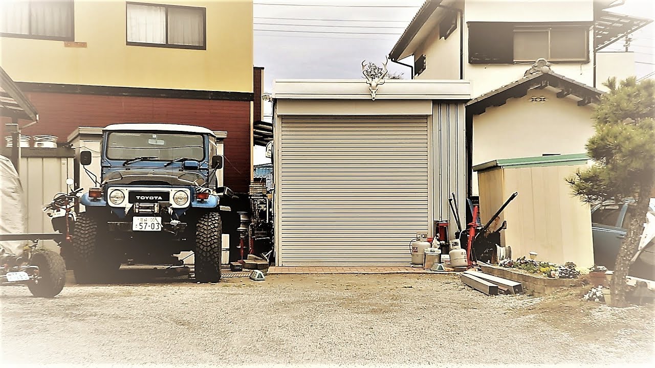 親父が出稼ぎ行ってる間に電動シャッターにリフォームサプライズ