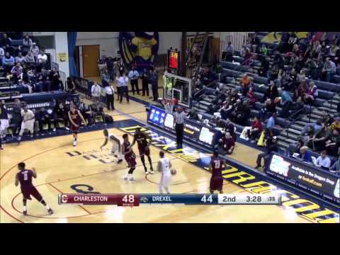 DragonsTV Highlights - Men's Basketball - Drexel vs. College of Charleston