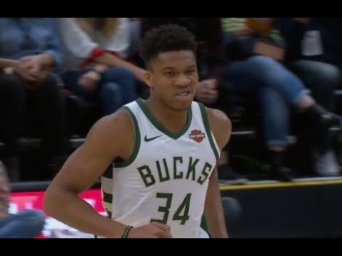 Giannis Antetokounmpo Highlights vs Jazz RS19G63 - 43 Pts, 14 Rebs, 8 Asts, 1 Blk (02.03.19)