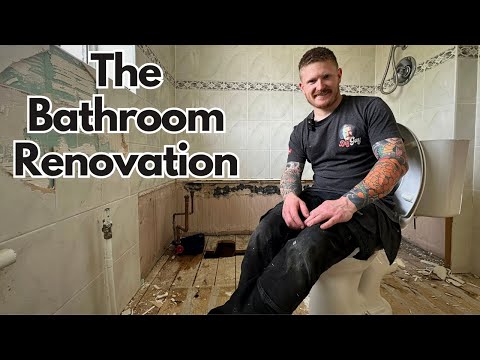 How to Renovate a Bathroom - The Complete Process Part 1