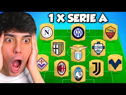 ⚽ I BUY 1 FOOTBALL PLAYER FOR EACH SERIE A TEAM