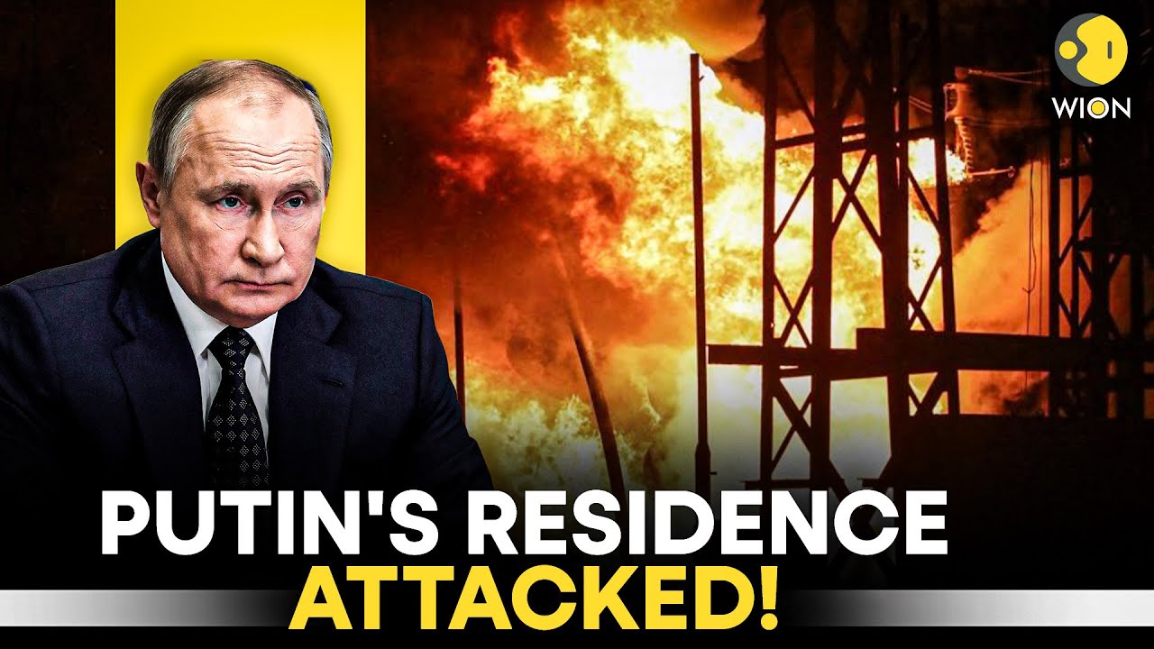 Putin's Residence ATTACKED LIVE: Ukraine Accused of Targeting Putin's Palace! | Russia-Ukraine War