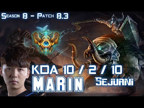 MaRin SEJUANI vs KAYN Jungle - Patch 8.3 KR Ranked