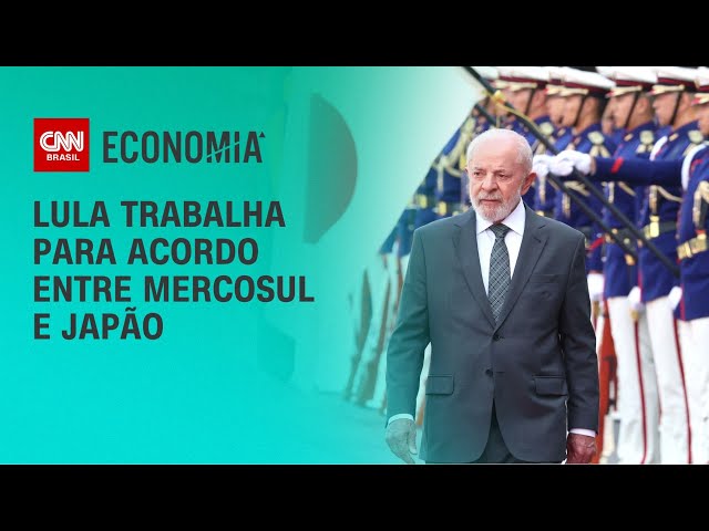 Lula defende início de negociações para acordo entre Mercosul e Japão | CNN NOVO DIA