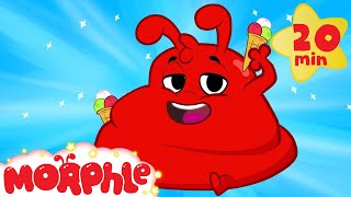 Morphle ate too much ice cream!  Funny superhero animation for kids