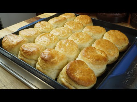 2 Ingredient Biscuits | How To Make Simple Fluffy Biscuits