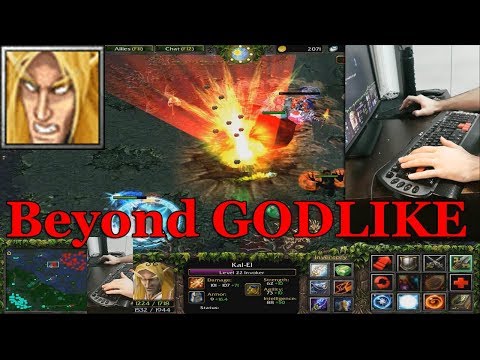DOTA 1 - Invoker With KEYBOARD CAMERA | BEYOND GODLIKE