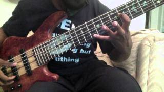 Moving Forward By Israel Houghton Chord intro on Bass