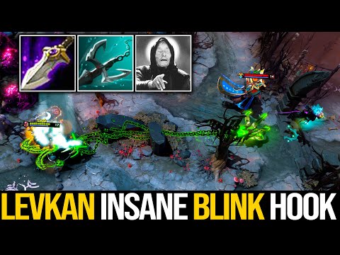 Insane LEVKAN Pudge GOD With The Blink Prediction Hook | Pudge Official