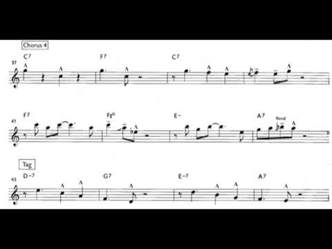 Basie's Blues - Tenor Sax