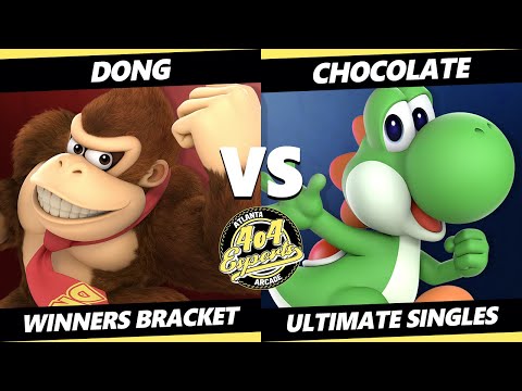 4o4 Smash Night 34 - DONG (Donkey Kong) Vs. Chocolate (Yoshi) SSBU Ultimate Tournament