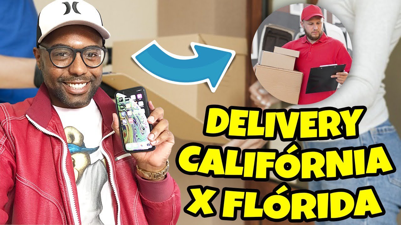 COMPARATIVO DE GANHOS DELIVERY NA CALIFÓRNIA x FLÓRIDA NOS ESTADOS UNIDOS