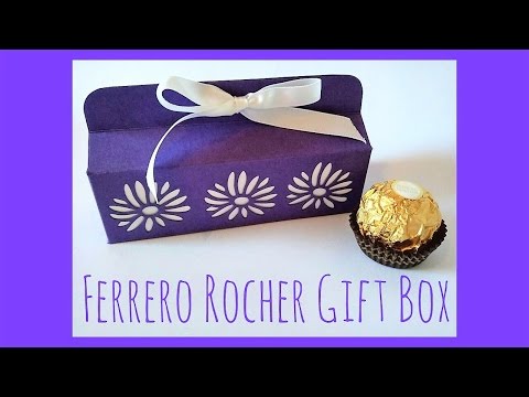 Ferrero Rocher Gift Box Tutorial