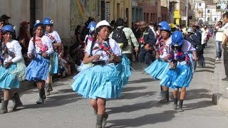 preview picture of video 'Tanzfest in Tupiza, veranstaltet vom Colegio Suipacha Video 02'