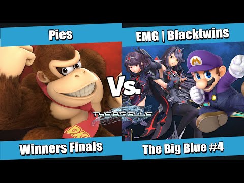 The Big Blue #4 Winners Finals - Pies (Donkey Kong) vs EMG | Blacktwins (Aegis, Mario)