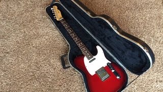 Video thumbnail for 1995 Fender Telecaster Candy Apple Red SOLD 12-20-14 by The Trogly's Guitar Show