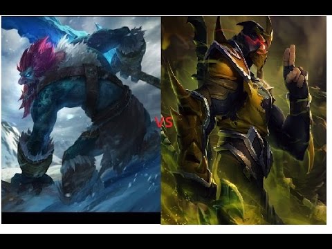 Shen vs trundle : không có nhac,đổi skin,vào trể :khó đánh quá