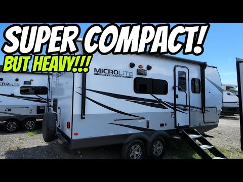 Look at this Super Compact RV! What Paying more gets you! Flagstaff MicroLite 21DS