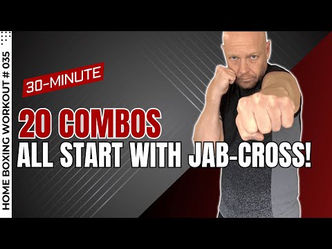 20 Jab-Cross Boxing Combos You Need to Try | 30-Minute Cardio Boxing Workout