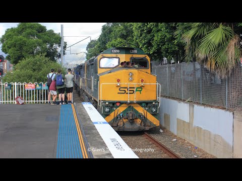 Southern Shorthaul Railroad’s AR07 with C510, C507, BRM001 and C504 passing Blacktown