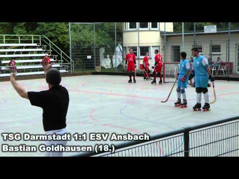 Rollhockey: TSG Darmstadt vs. ESV Ansbach