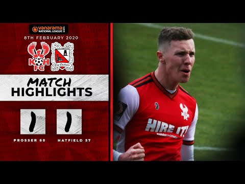 Match Highlights: Harriers 1-1 Darlington 09/02/20
