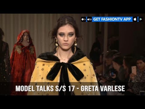 Model Talks Fall/Winter 2017-18 Greta Varlese | FashionTV
