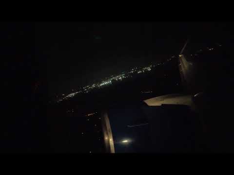 Night Flight out of JFK to LAX on a Delta Boeing 767-300 - 4K - With ATC Audio