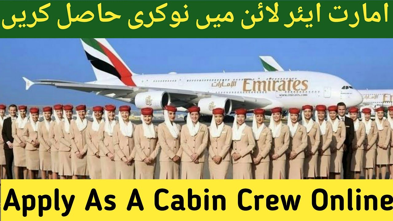 Emirates Cabin Crew New Opening Jobs In United Arab Emirates Online Apply in UAE