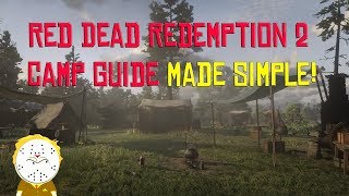 Red Dead Redemption 2 Full Camp Guide Made Simple!