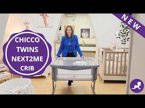 Chicco Next2Me Twins Bedside Crib - Image 2