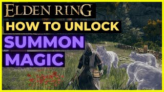 ELDEN RING - How to Unlock SUMMON MAGIC & SPIRIT CALLING BELL!