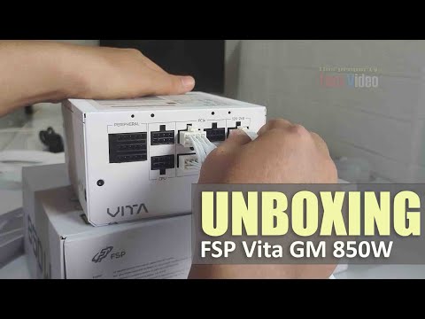 FSP Vita GM 850W White Unboxing | Budget Fully Modular PSU