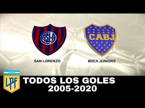 Todos los goles del clásico |  Boca Juniors vs. San Lorenzo | 2005-2020