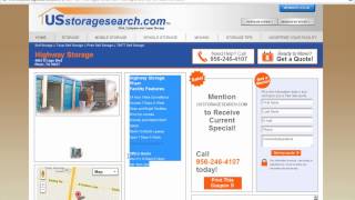Pharr Self Storage at USstoragesearch.com-TX Storage.wmv