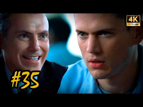 Scofield Gave up Fibonacci to Falzone! Prison Break s01 pt.35, 2160p (4K)