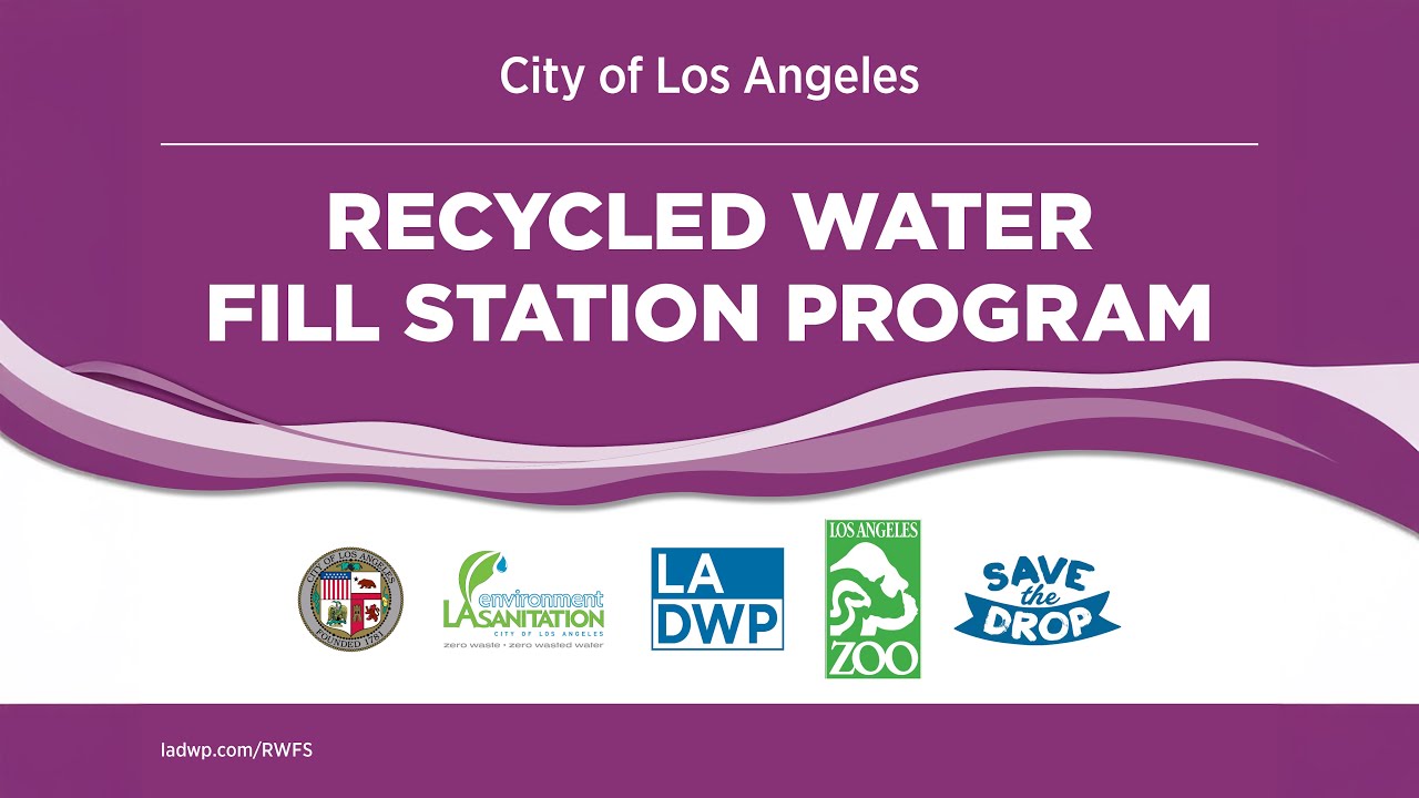 Visit a LADWP Recycled Water Fill Station!