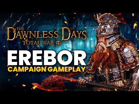 THE DWARVES OF EREBOR RALLY TO THE KING! Dawnless Days Mod - Dwarves of Erebor Campaign Gameplay