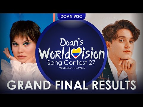 Doan's Worldvision Song Contest 27 - Grand Final Results