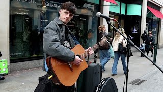 "Hero's Or Ghosts" on Grafton Street with Darragh Phillips (The Coronas) Cover 