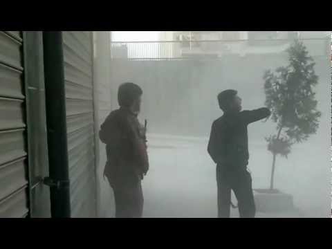 استهداف قوات النظام بقذيفة آر بي جي من قبل كتيبة أبو العلمين في ريف حلب