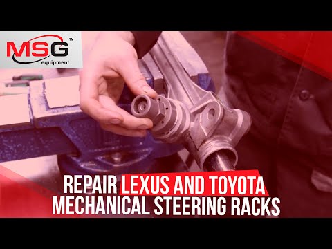 How to repair Lexus and Toyota mechanical steering racks