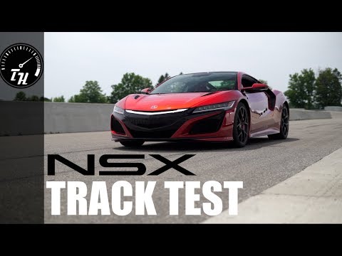 2018 Acura NSX TRACK TEST // Very Fast, Very Tech, Very Red.