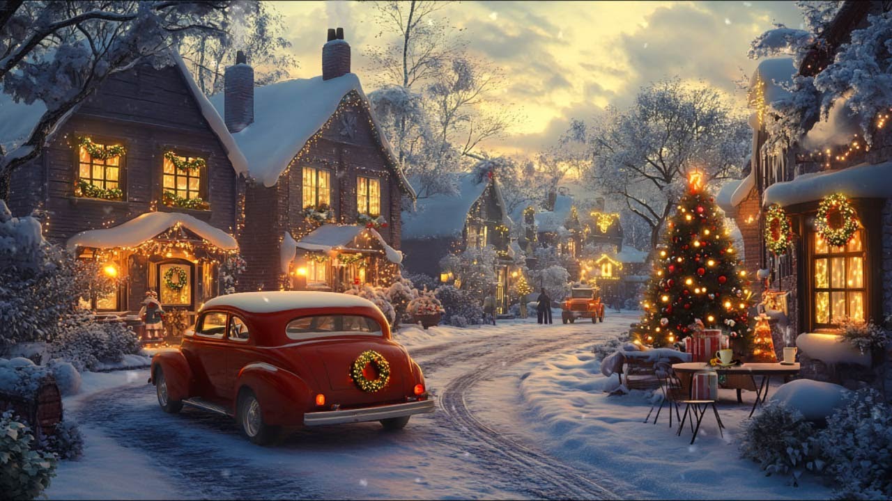 Warm Holiday Jazz | Cozy Café & Quiet Streets For A Nostalgic Christmas Evening