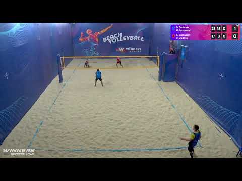 21:05 D. Safonov / M. Motuznyi - S. Samusiev / V. Dudnyk 28.06.2022 | Winners Beach Volleyball