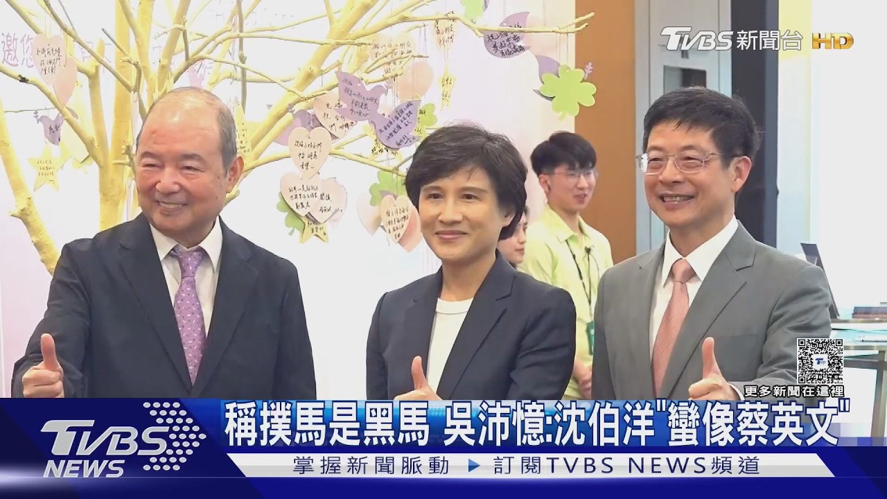 影音/稱撲馬是黑馬 吳沛憶:沈伯洋「蠻像蔡英文」