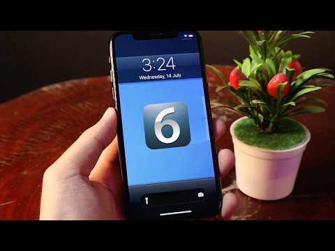 Install iOS 6 LockScreen on iOS 15