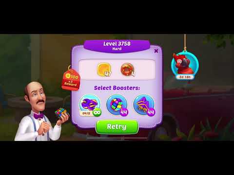 🏡👍Try try again-Homescapes 3758 | hard level @ShabanaKhan-707